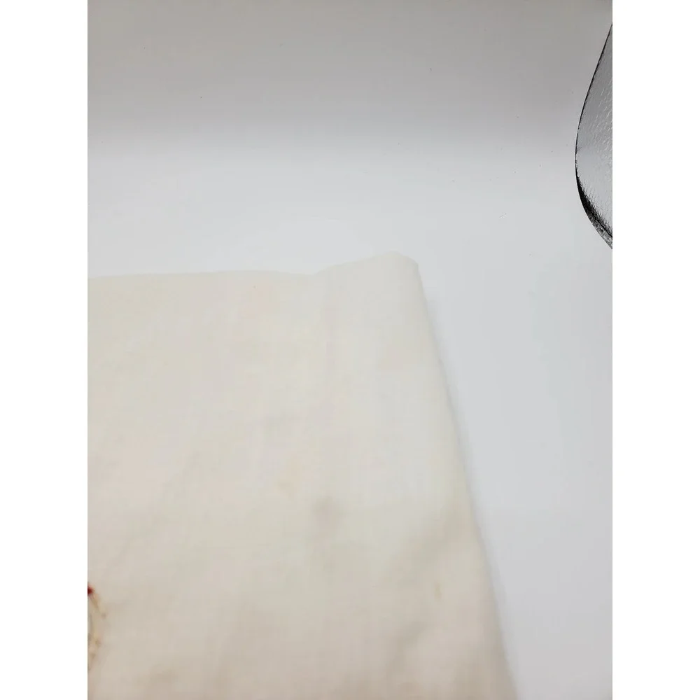 Linen Towel w/ Vintage Red Truck embroidery